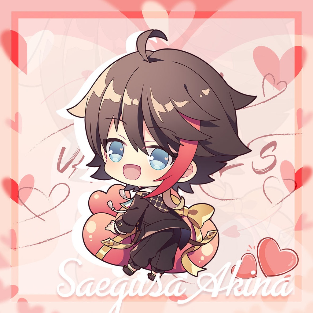 【非公式】にじさんじバレンタインアクリルキーホルダー6種類