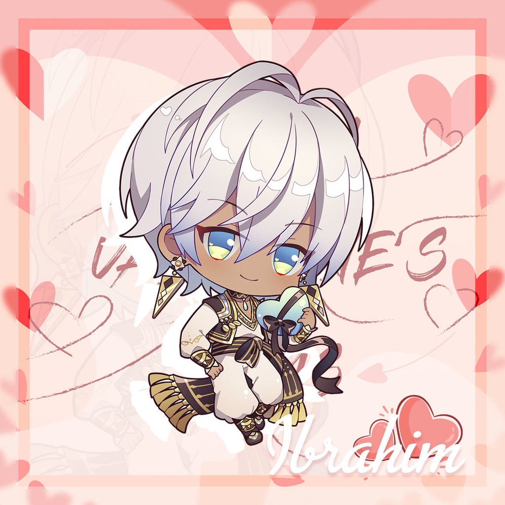 【非公式】にじさんじバレンタインアクリルキーホルダー6種類