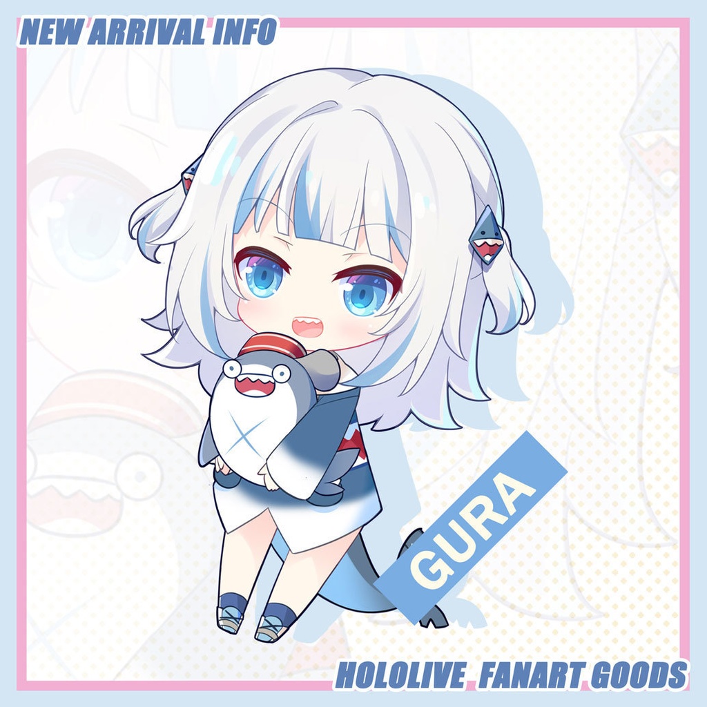 【非公式】ホロライブ HOLOLIVE-EN同人グッズキーホルダーVer.3