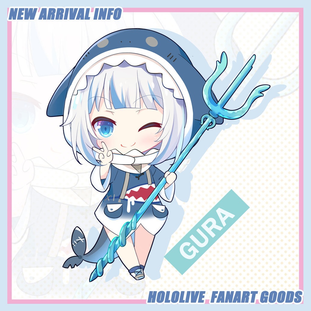 【非公式】ホロライブ HOLOLIVE-EN同人グッズキーホルダーVer.3