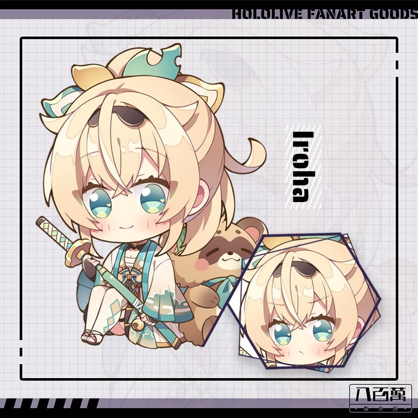 【非公式】ホロライブ HOLOLIVE6期生秘密結社holoXとペコらの同人アクキー