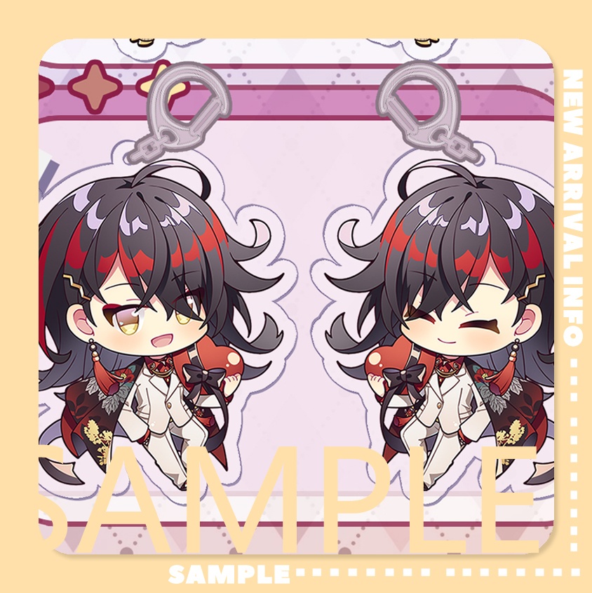 【非公式】にじさんじNIJISANJI EN『Luxiem』アクキー