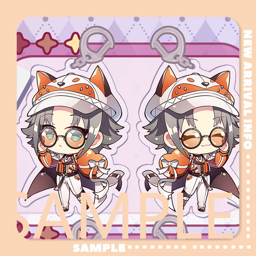 【非公式】にじさんじNIJISANJI EN『Luxiem』アクキー