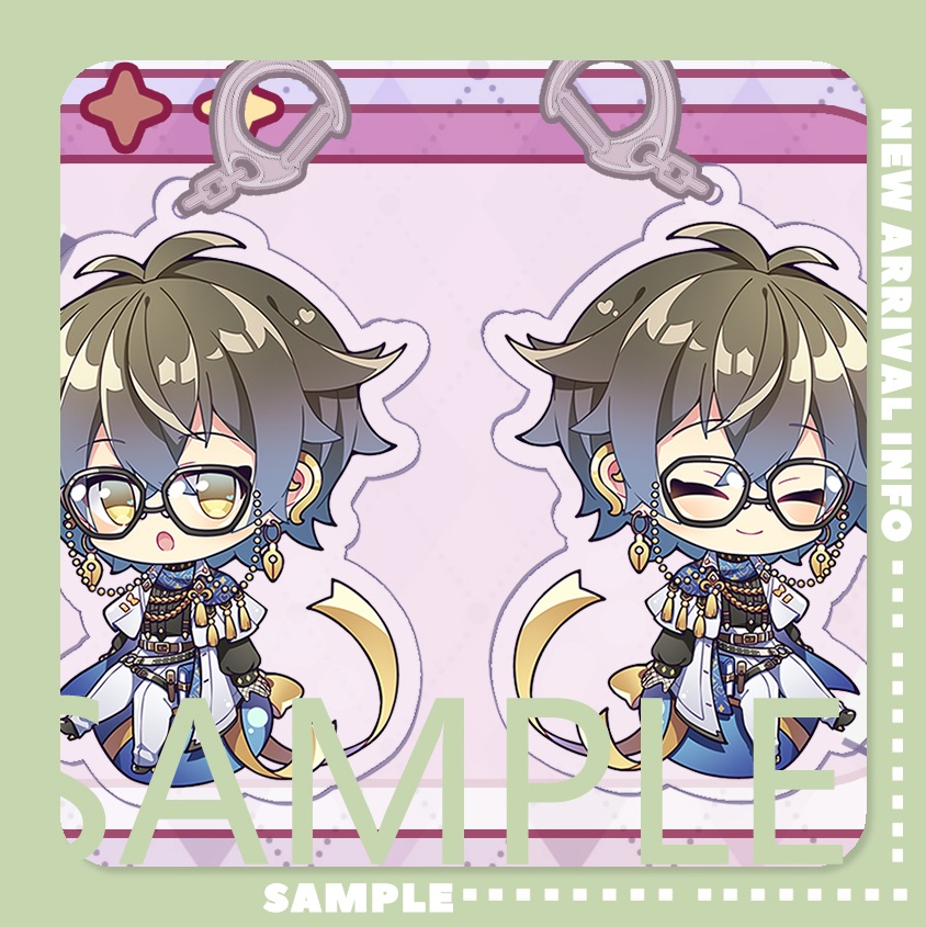 【非公式】にじさんじNIJISANJI EN『Luxiem』アクキー