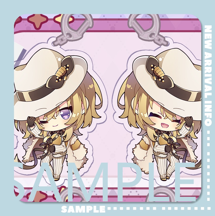 【非公式】にじさんじNIJISANJI EN『Luxiem』アクキー