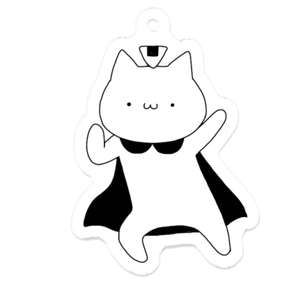 キーホルダー（ぶらっく）