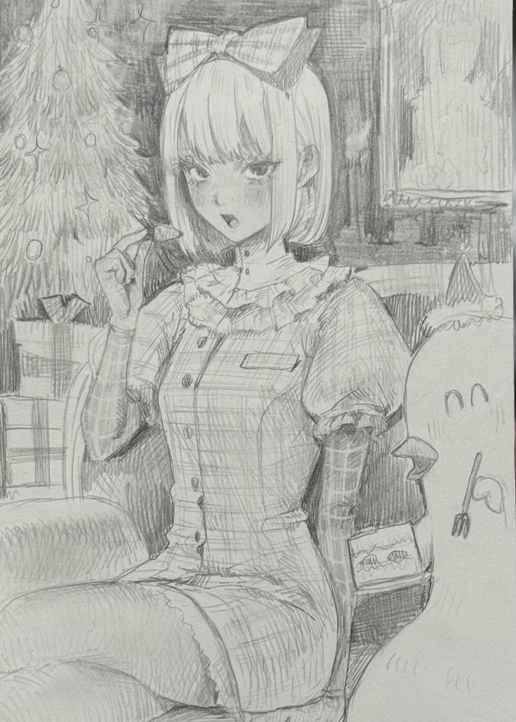 【アナログ落書き】聖なるぱみたん