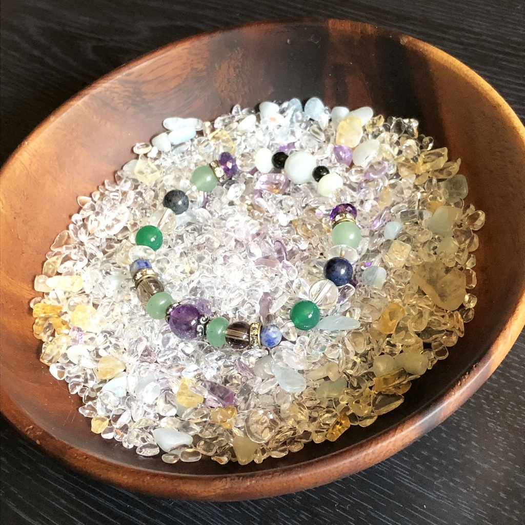 ②お神子さんが組んだパワーストーンブレスレット