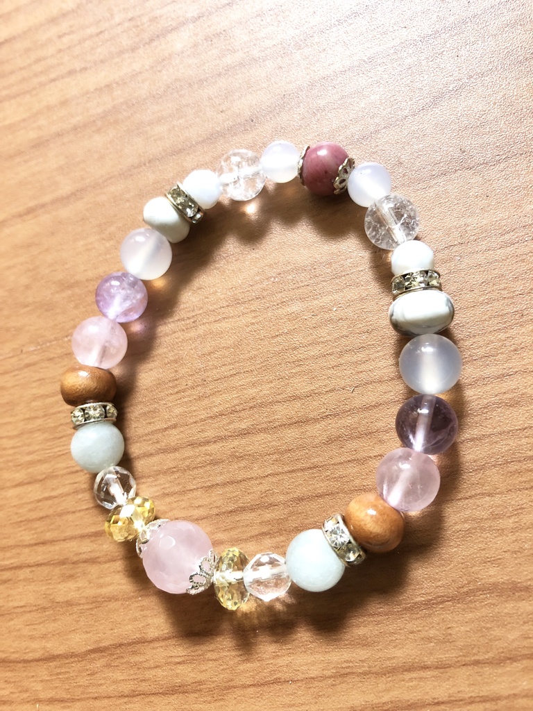 ③お神子さんが組んだパワーストーンブレスレット