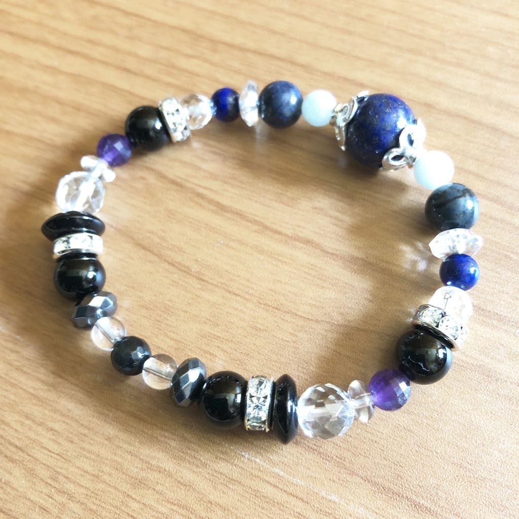 ⑤お神子さんが組んだパワーストーンブレスレット