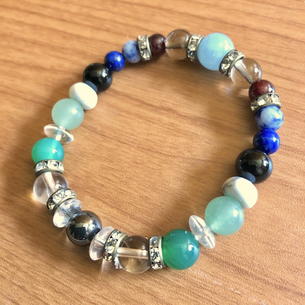 ⑧お神子さんが組んだパワーストーンブレスレット