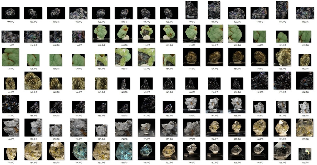 鉱物写真リファレンスパック