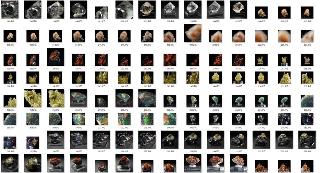 鉱物写真リファレンスパック