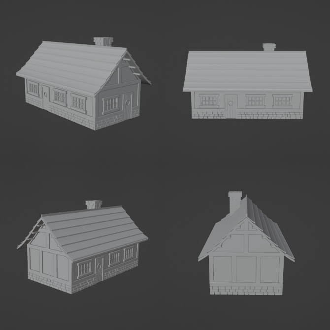 中世の家3 Medieval House 3