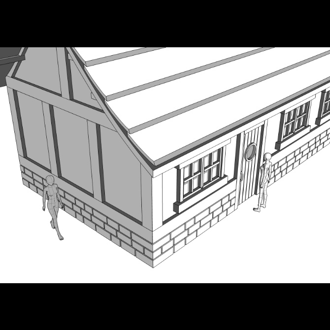 中世の家3 Medieval House 3