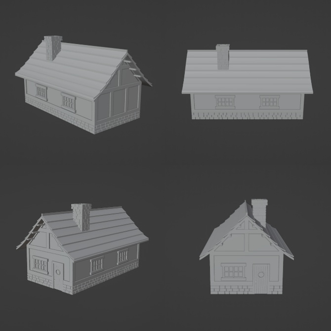 中世の家3 Medieval House 3