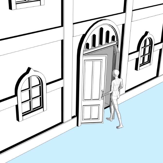 中世の屋敷1 Medieval Mansion 1