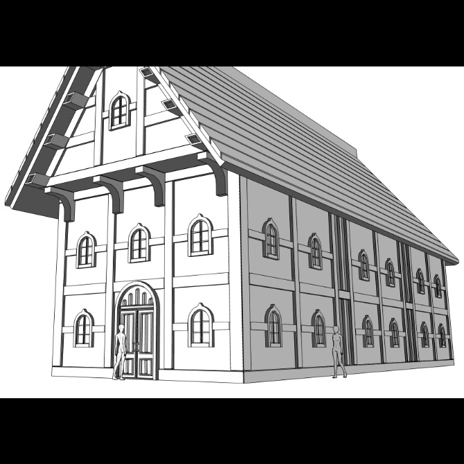 中世の屋敷1 Medieval Mansion 1