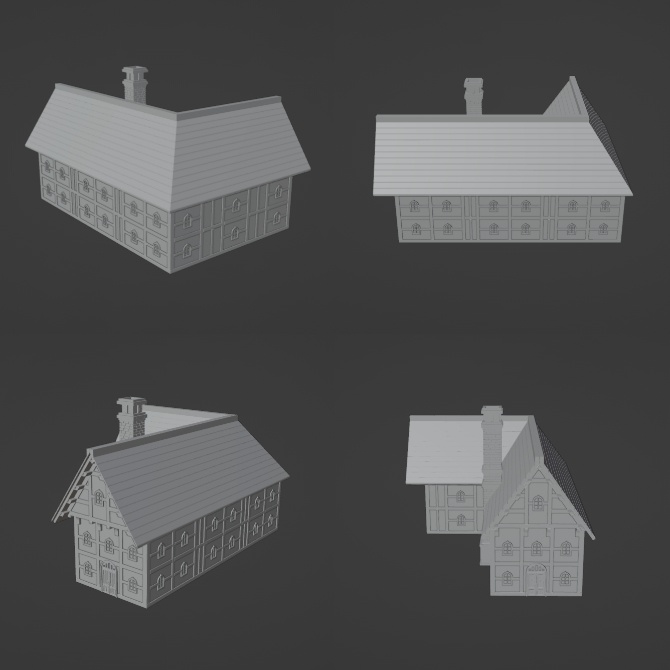 中世の屋敷1 Medieval Mansion 1