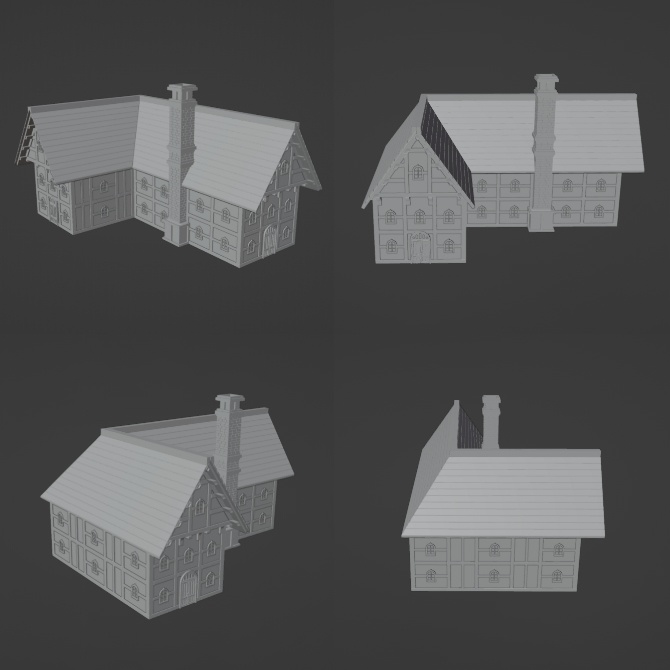 中世の屋敷1 Medieval Mansion 1