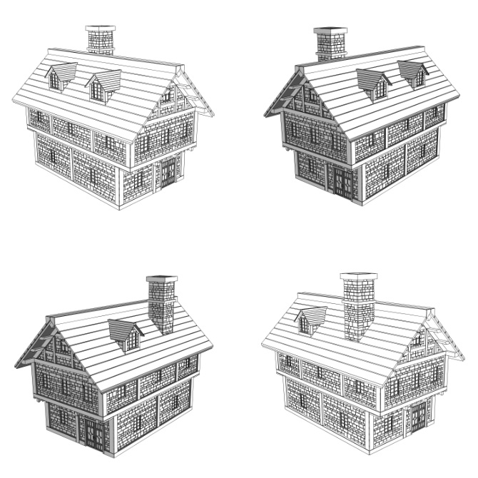 中世の屋敷2 Medieval Mansion 2