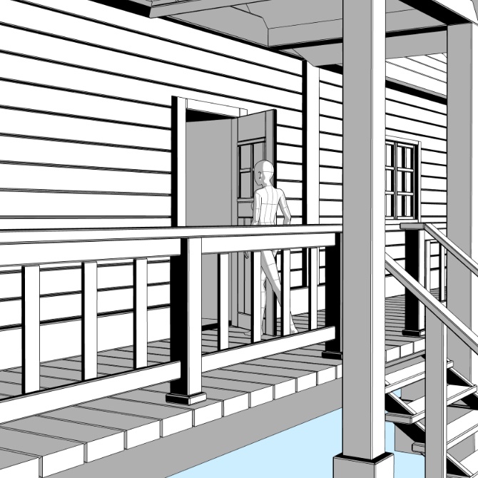 中世の家4 Medieval House 4