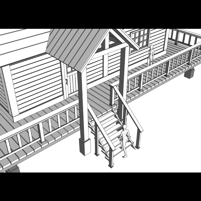 中世の家4 Medieval House 4