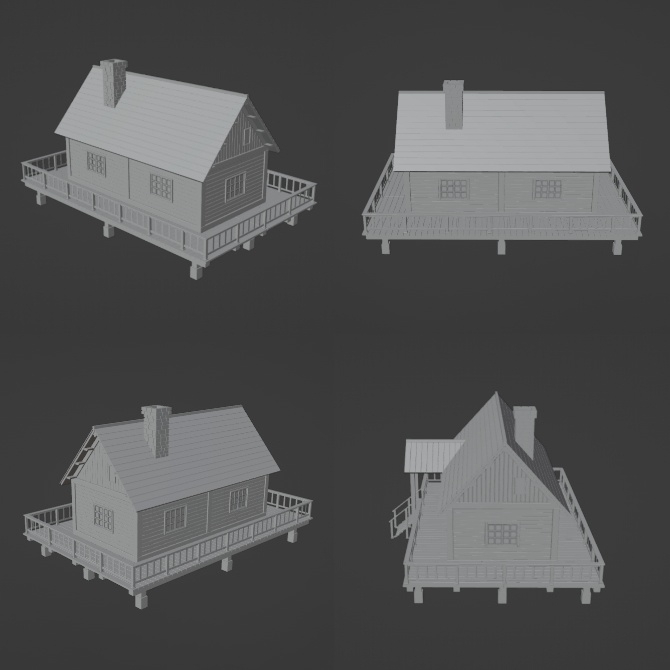 中世の家4 Medieval House 4