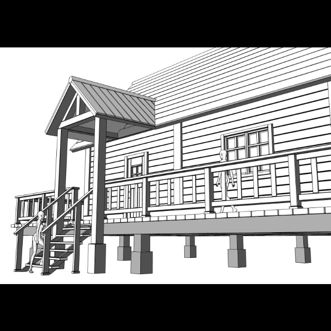 中世の家4 Medieval House 4