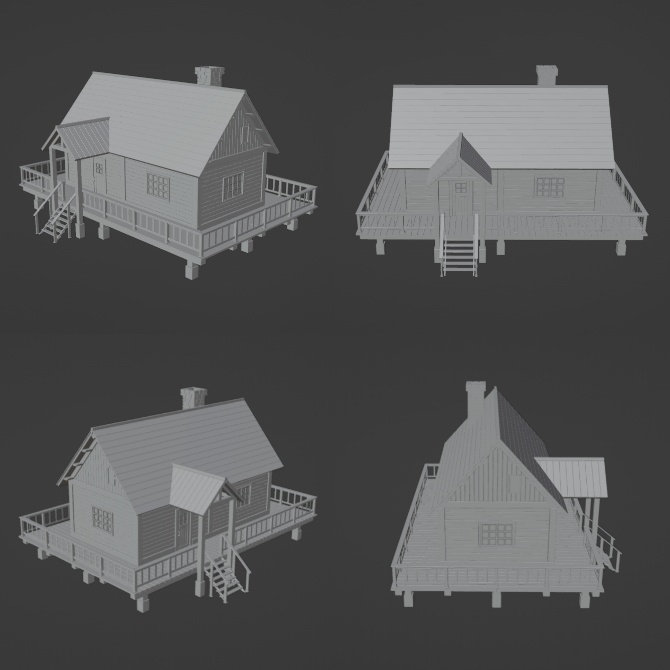 中世の家4 Medieval House 4