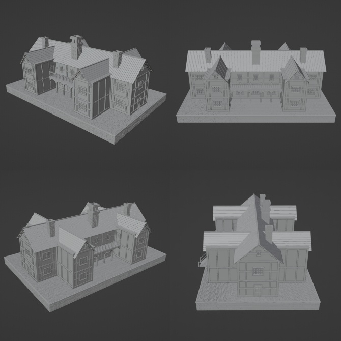 中世の屋敷3 Medieval Mansion 3