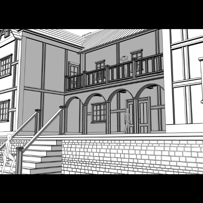 中世の屋敷3 Medieval Mansion 3