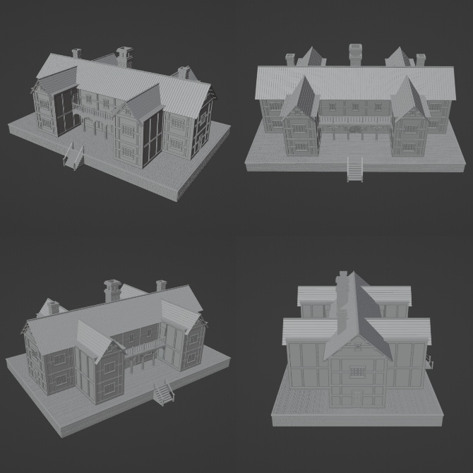 中世の屋敷3 Medieval Mansion 3