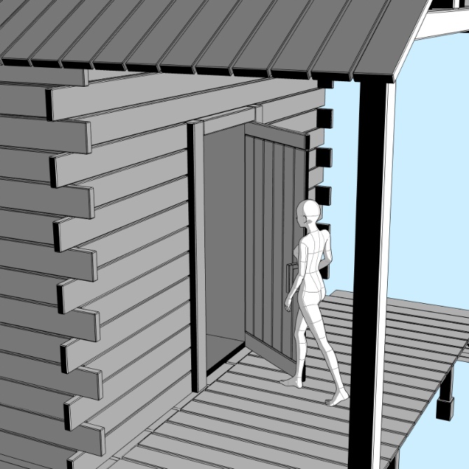 中世の水車小屋1 Medieval Watermill 1