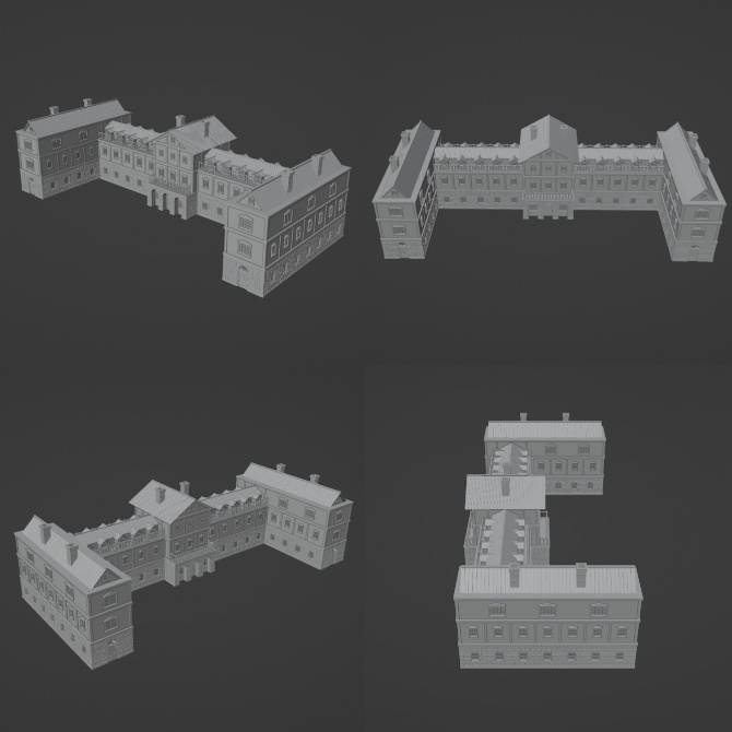 中世の屋敷4 Medieval Mansion 4