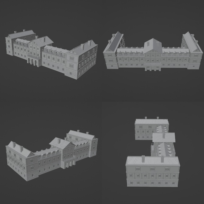 中世の屋敷4 Medieval Mansion 4