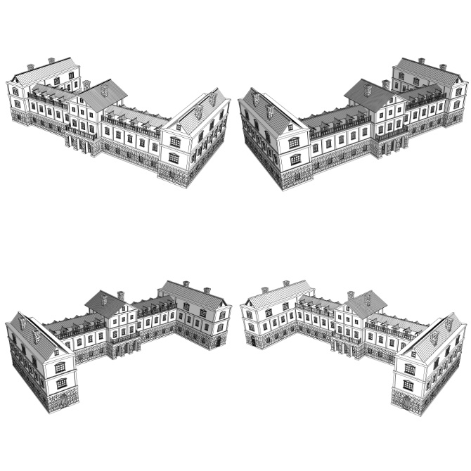 中世の屋敷4 Medieval Mansion 4