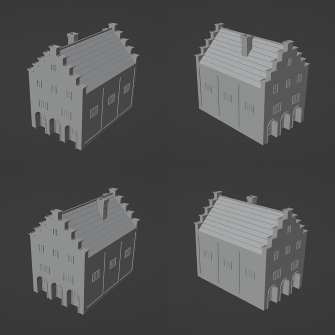 中世の家5 Medieval House 5