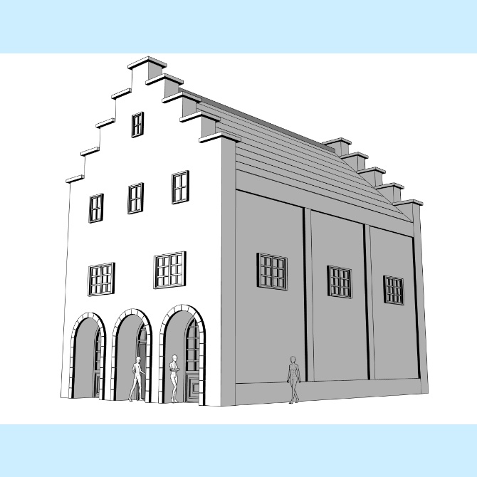 中世の家5 Medieval House 5