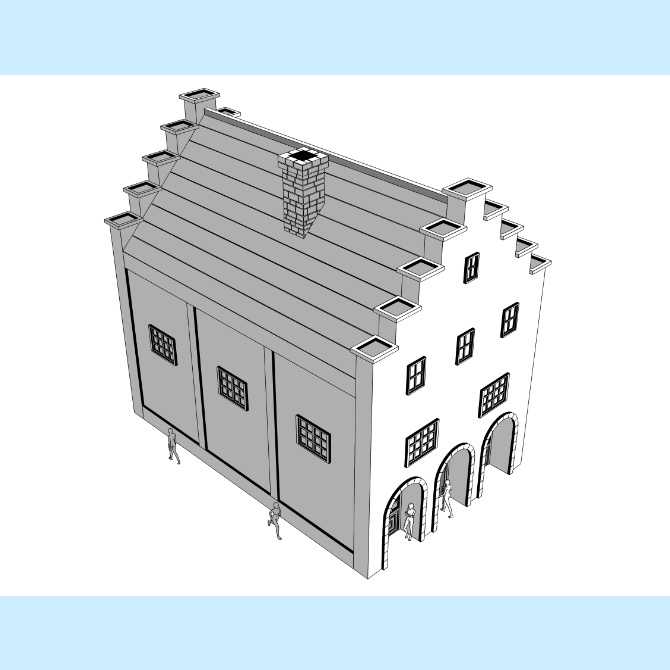 中世の家5 Medieval House 5