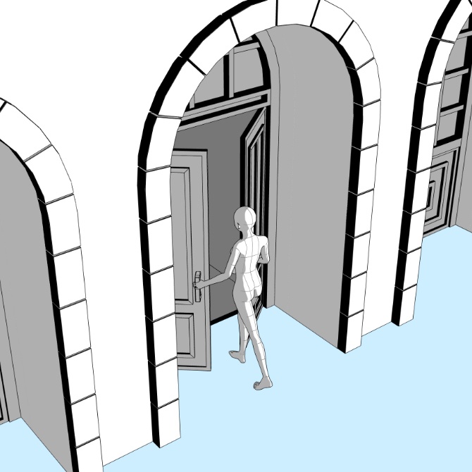 中世の家5 Medieval House 5