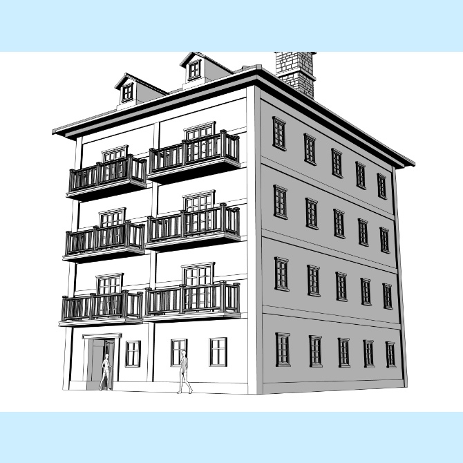 中世の屋敷7 Medieval Mansion 7