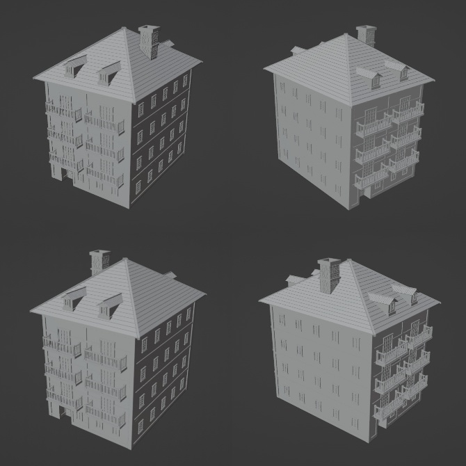 中世の屋敷7 Medieval Mansion 7