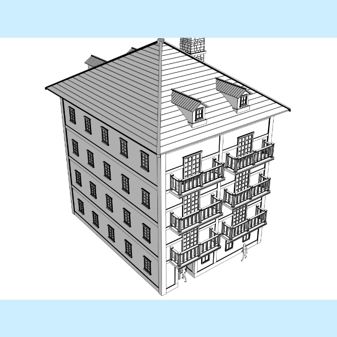 中世の屋敷7 Medieval Mansion 7