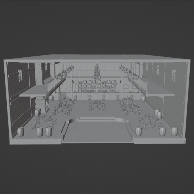 中世の酒場1 Medieval Tavern 1