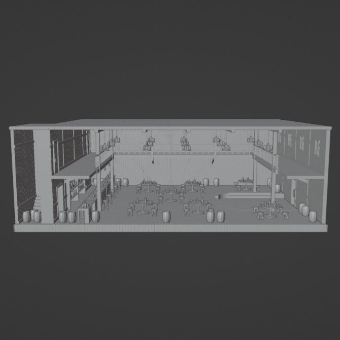 中世の酒場1 Medieval Tavern 1