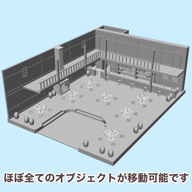 中世の酒場1 Medieval Tavern 1