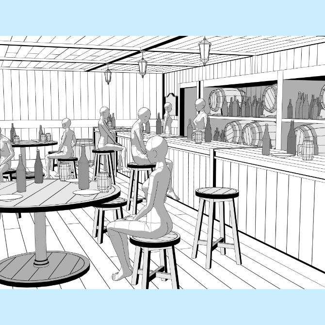 中世の酒場2 Medieval Tavern 2