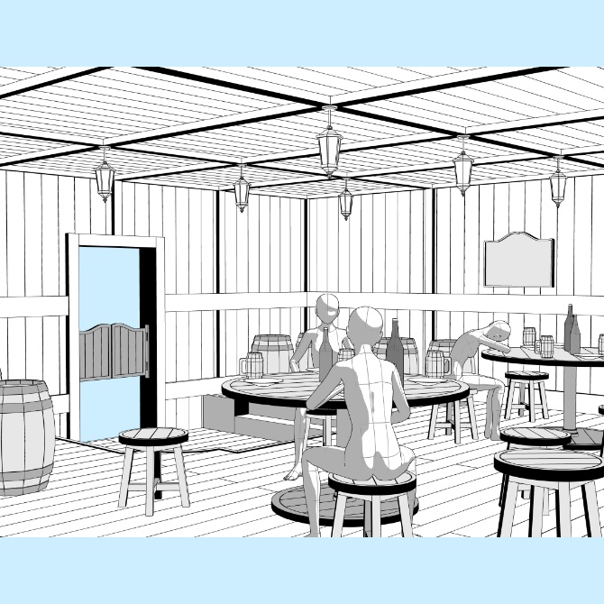 中世の酒場3 Medieval Tavern 3