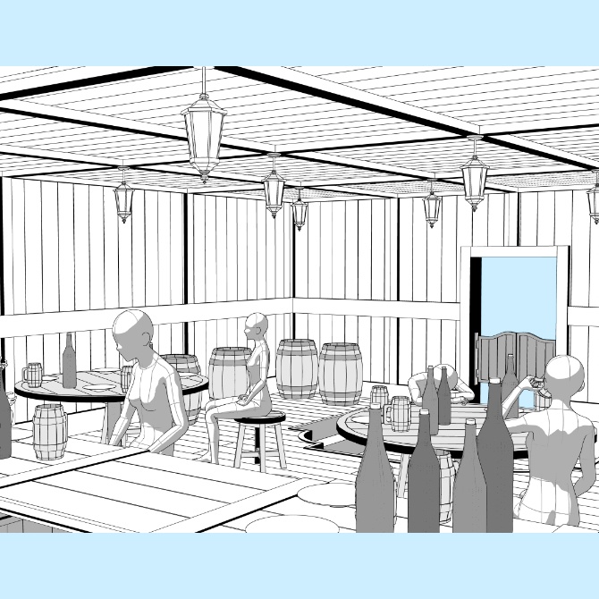 中世の酒場3 Medieval Tavern 3